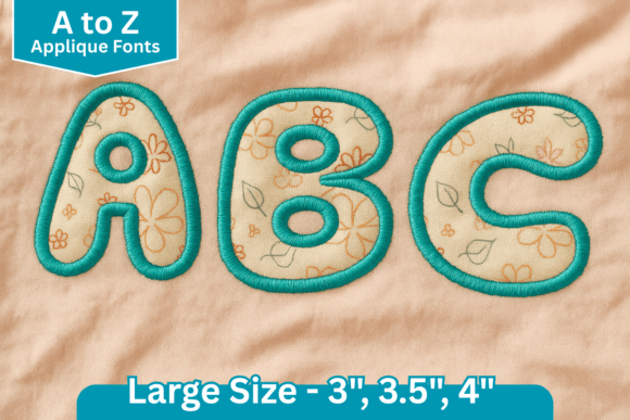 Bubblegum Stitch Applique Font Review