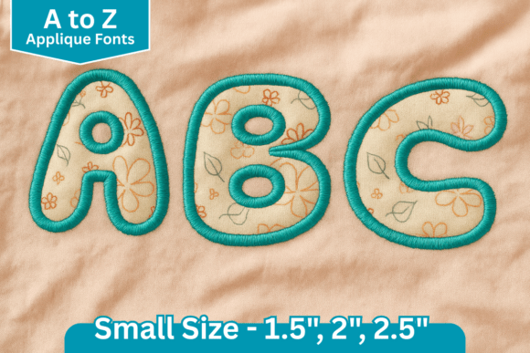 Bubblegum Stitch Applique Font Review