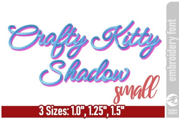 Crafty Kitty Shadow Font Review