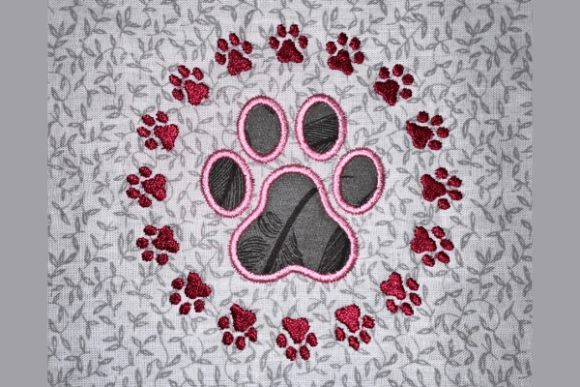 Cute Dog Paw Patch Embroidery Applique Review