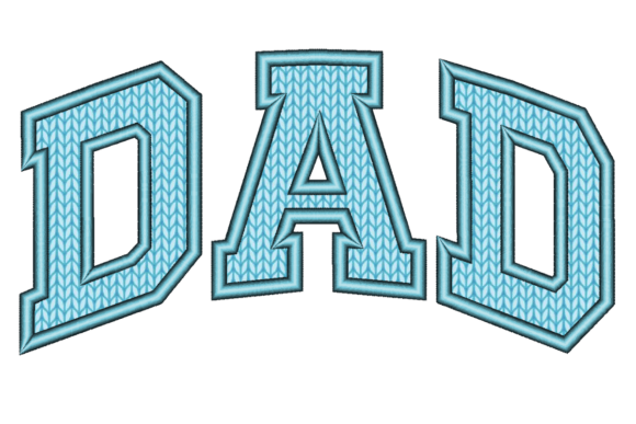 Evaluating Dad Applique Embroidery Design for Etsy