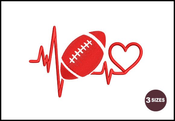 Heartbeat Football Embroidery: A Designer’s Review