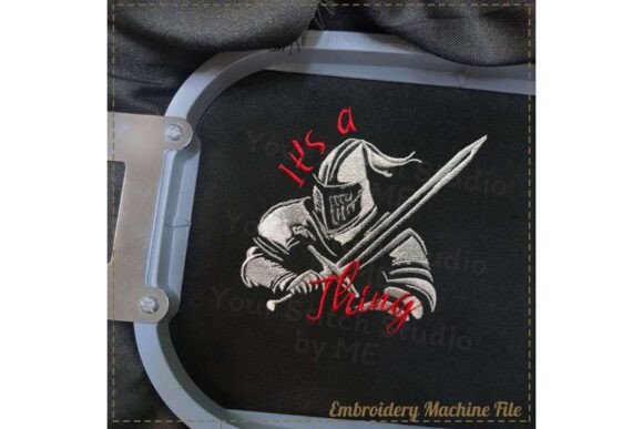 Knight Embroidery Design Review for Personalized Gifts