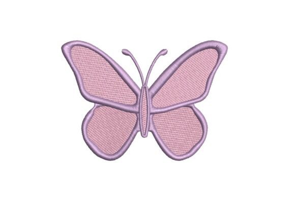 Pink and Lavender Butterfly Embroidery Review