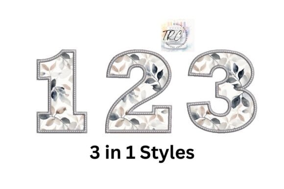 Review: Applique Embroidery Number Set 0-9 for Craft Fairs