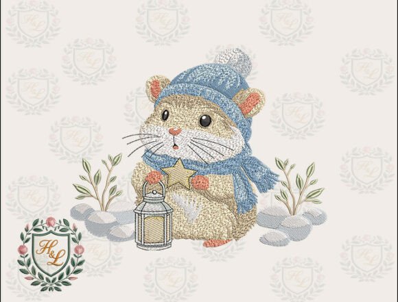 Review: Happy Holidays Hamster Embroidery Files
