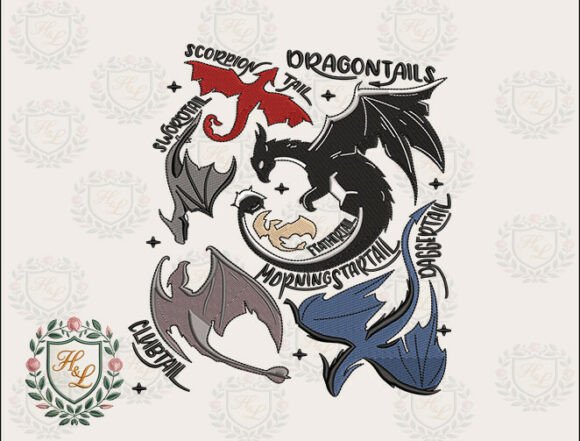 Review: Mythical Creatures Embroidery Files for Business
