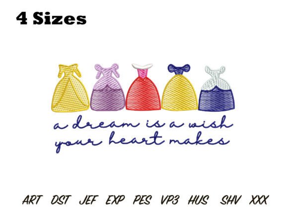 Review: Princess Dress Embroidery Design