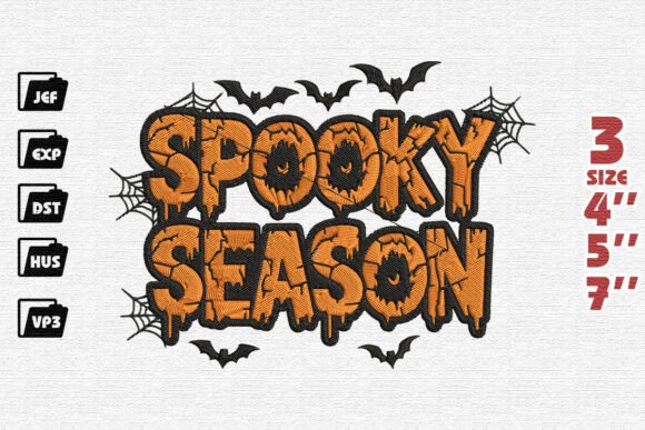 Review: Spooky Monster Font Embroidery Design
