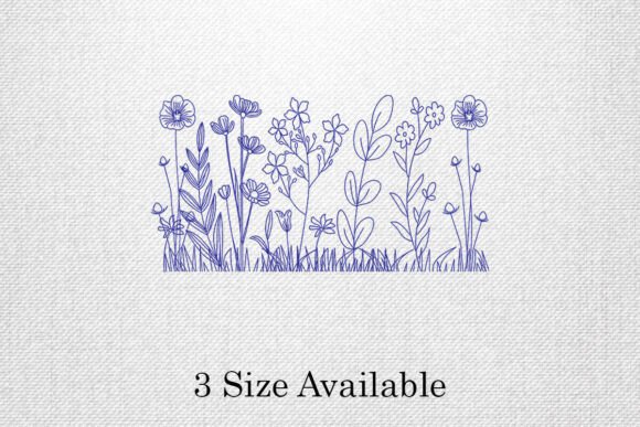 Review: Wildflower Line Art Border Embroidery