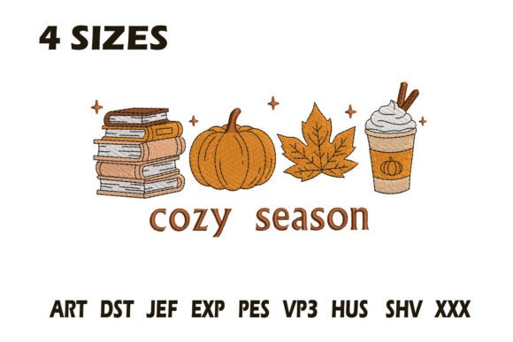 Reviewing Cozy Season Fall Embroidery for Etsy