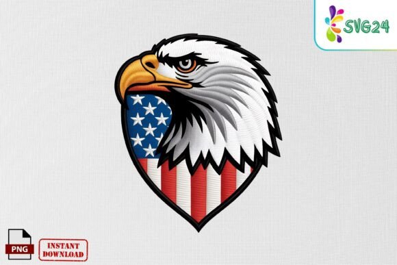 Reviewing the American Eagle Flag Patch Embroidery PNG