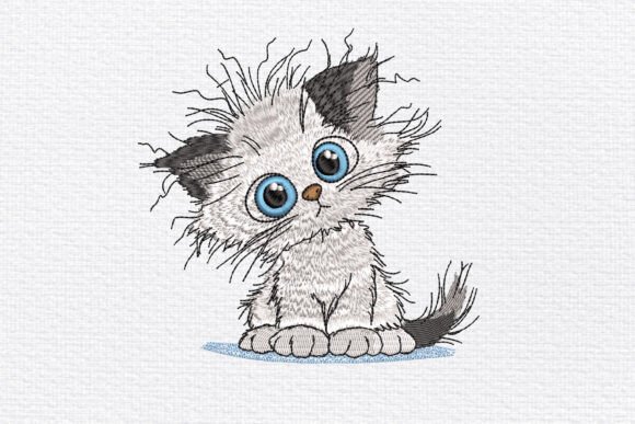 Reviewing the Messy Kitten Embroidery Design