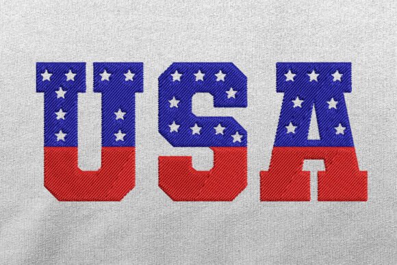 Reviewing the USA America Embroidery Design