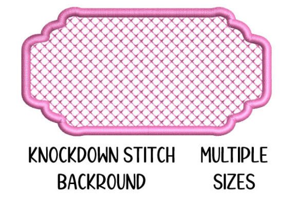 Reviewing Towel Embroidery Knockdown Stitch